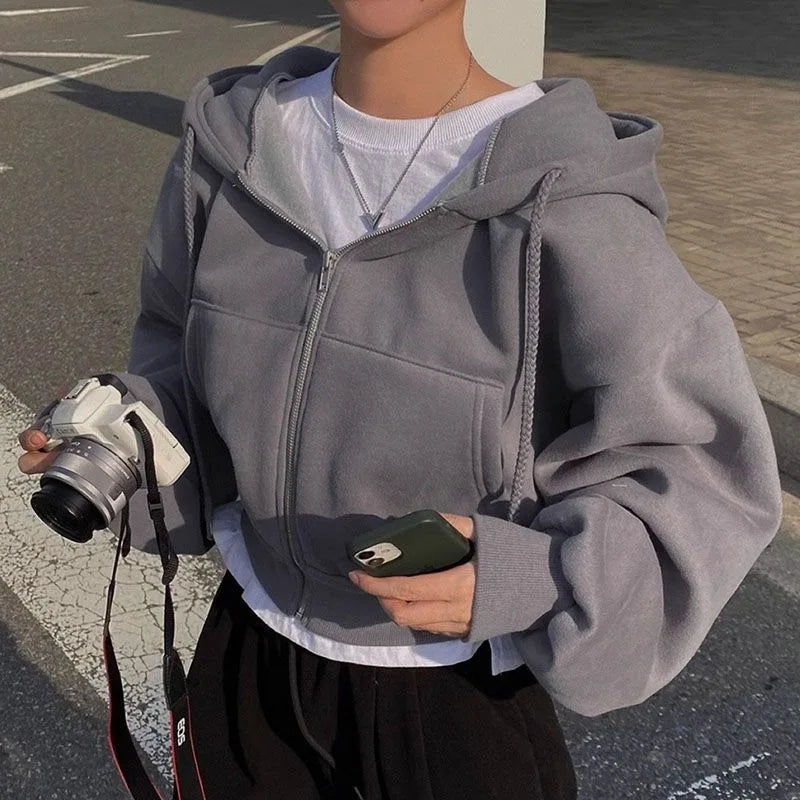 Zippered Long Sleeved