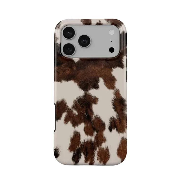 Luxury Clmj Velvet Night Cougar Phone Case