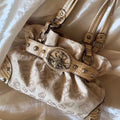 Sac à bandoulière en toile blanc