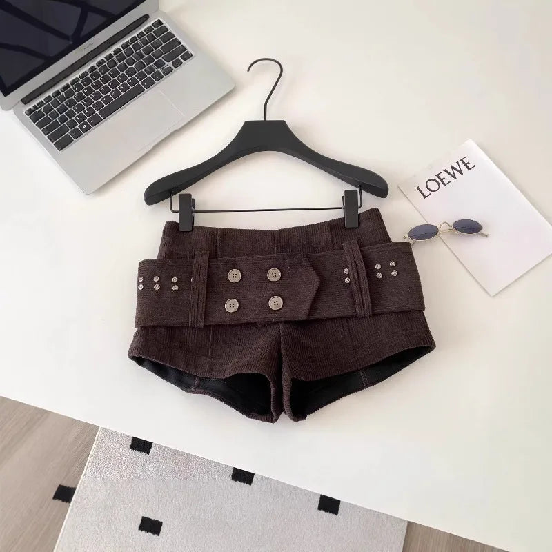 RetroShorts Button Sashes