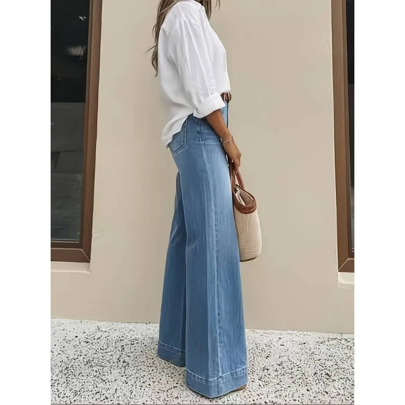 JeansElastic Denim Pants