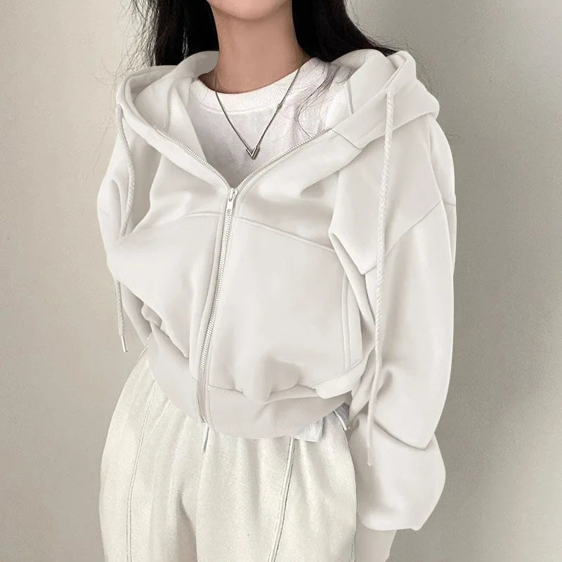 Zippered Long Sleeved