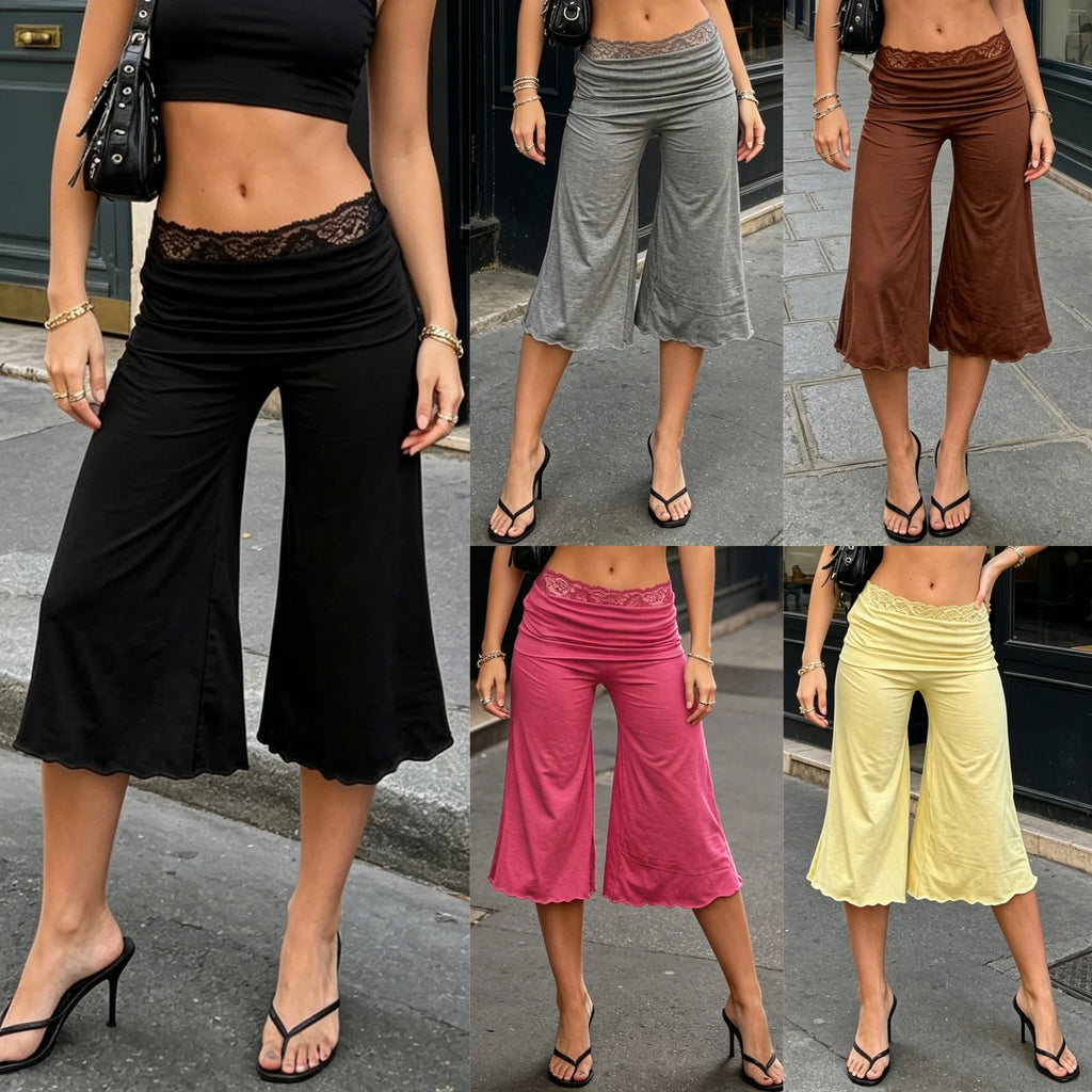 Capri Pants Cropped Pj Bottoms
