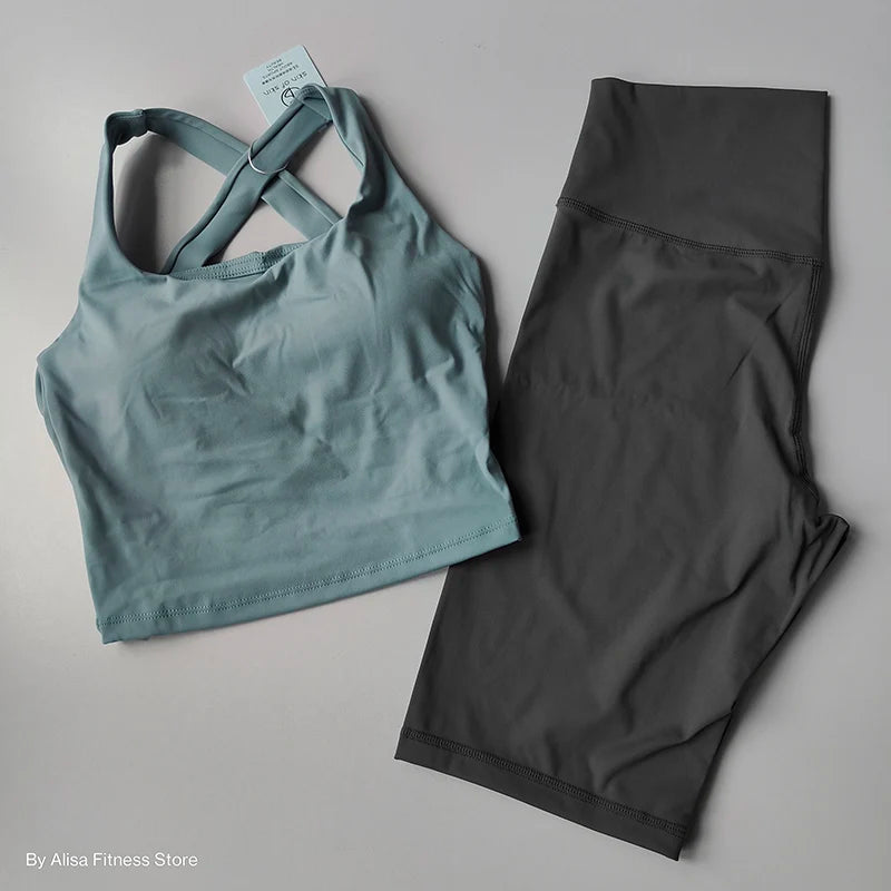 2PCS  Women Yoga Set