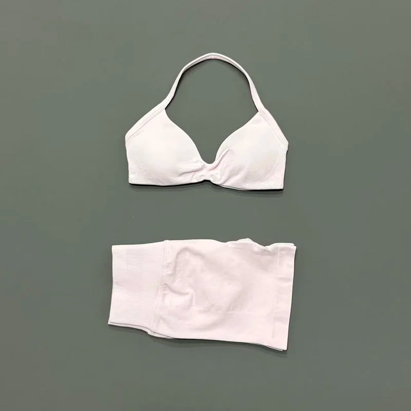 2 Pieces Sports Set Elastic Gym