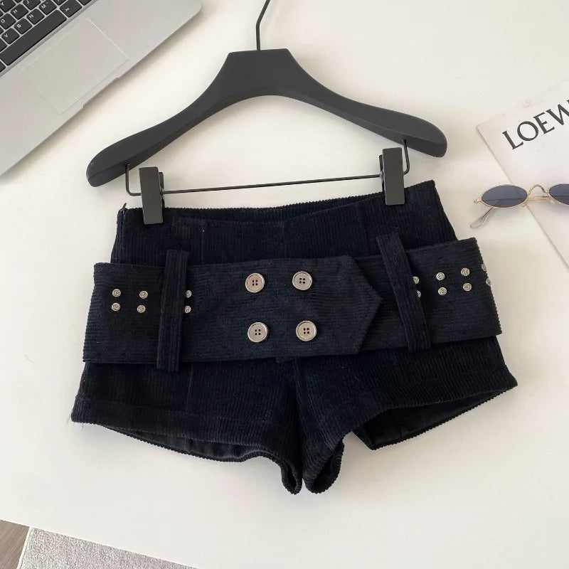 RetroShorts Button Sashes