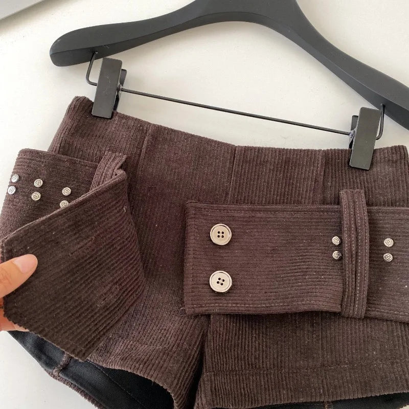 RetroShorts Button Sashes