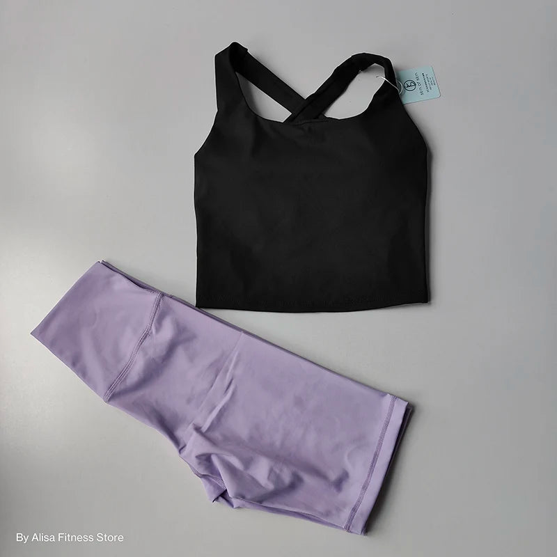 2PCS  Women Yoga Set