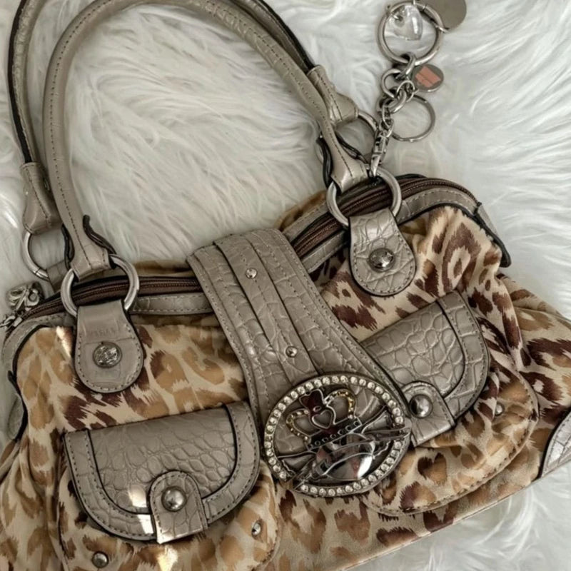 Retro Bag Leopard Print