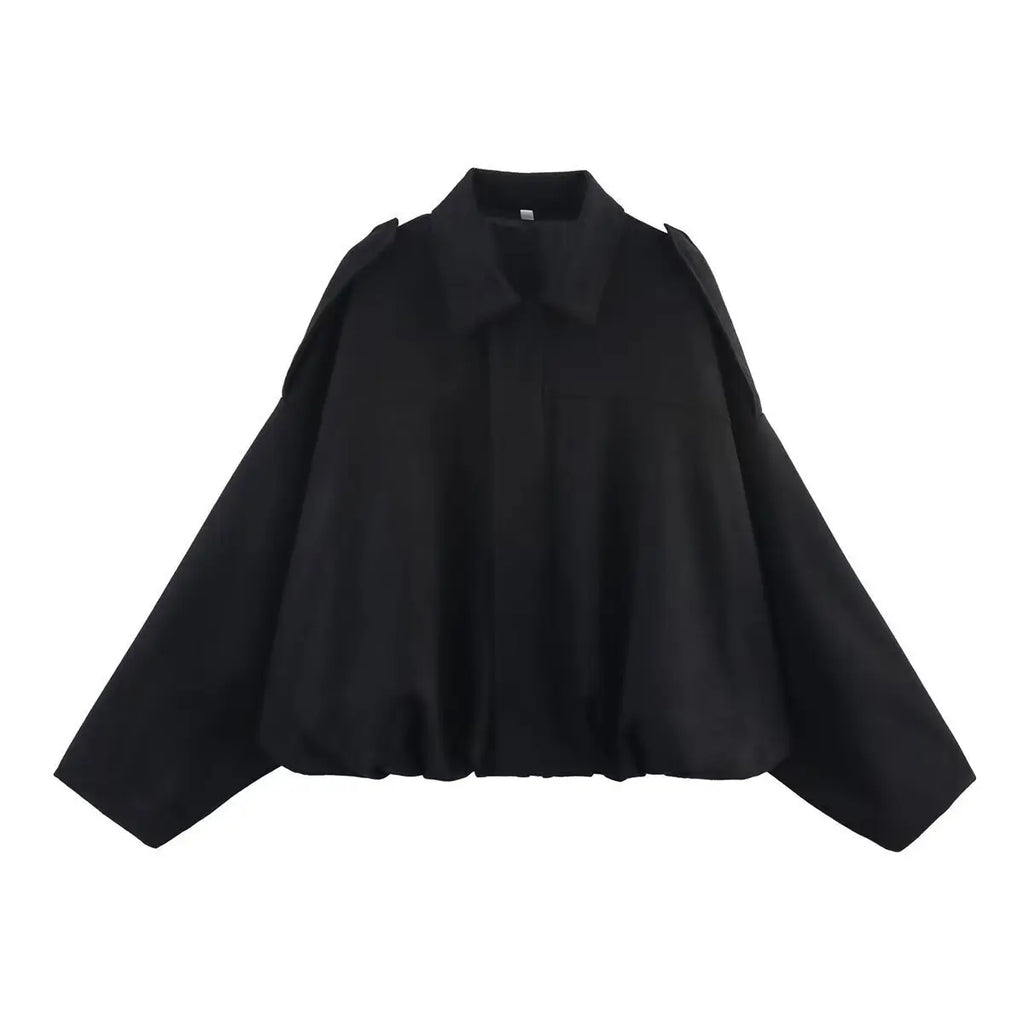 Bomber Jackets Suede Texture Coats