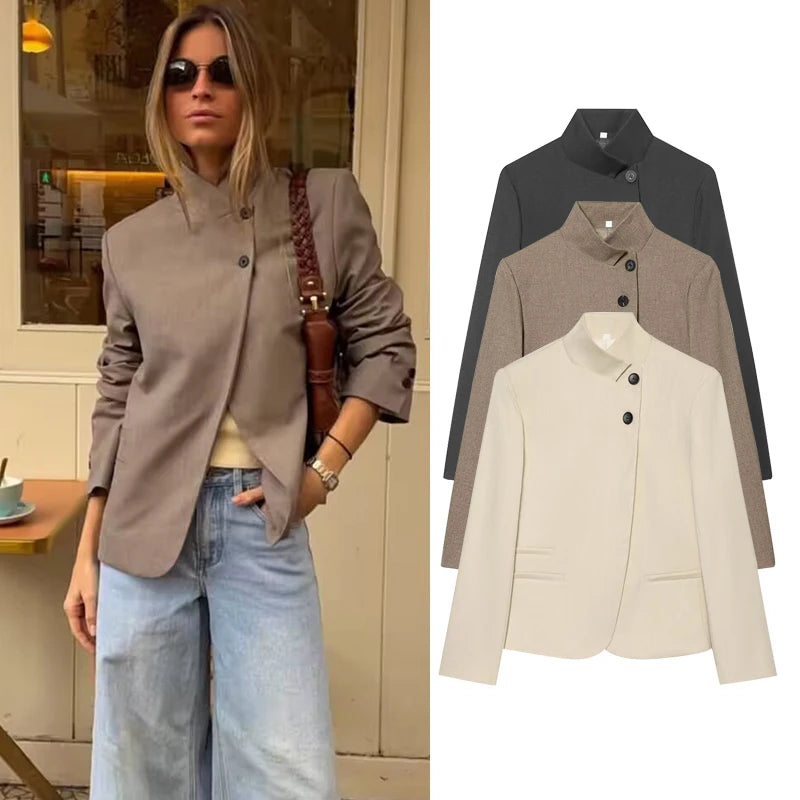 Autumn Blazers Blouse