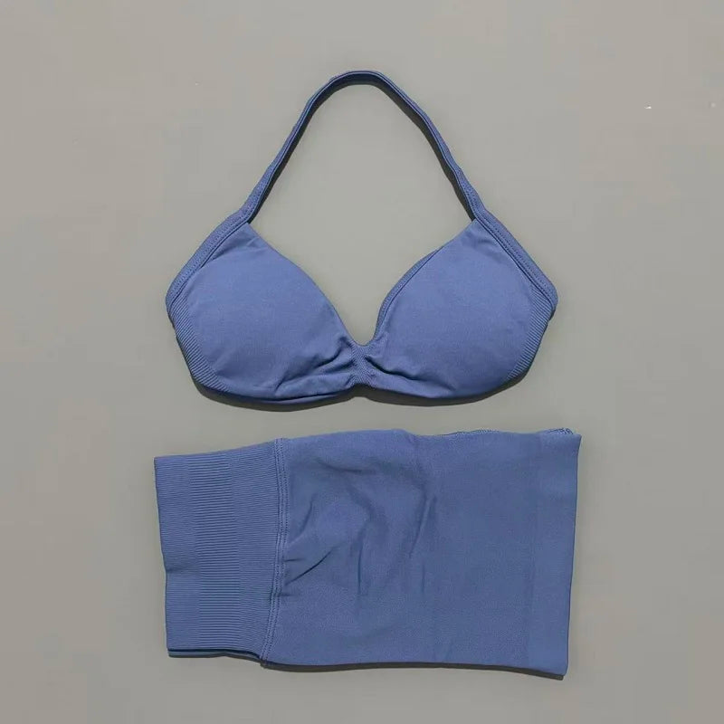 2 Pieces Sports Set Elastic Gym