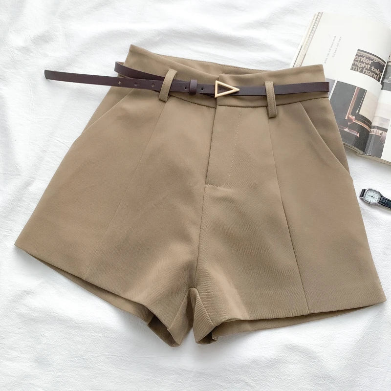 shorts with a belt