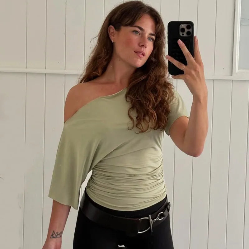 Talenza Summer One Shoulder Tops