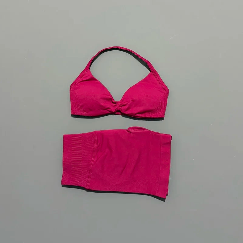 2 Pieces Sports Set Elastic Gym