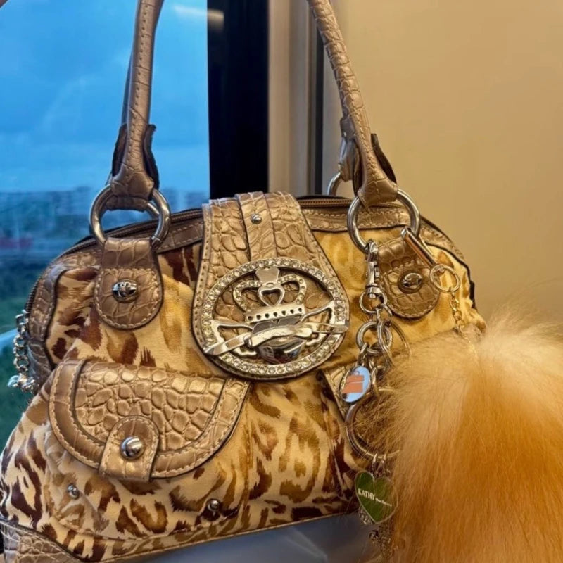 Retro Bag Leopard Print