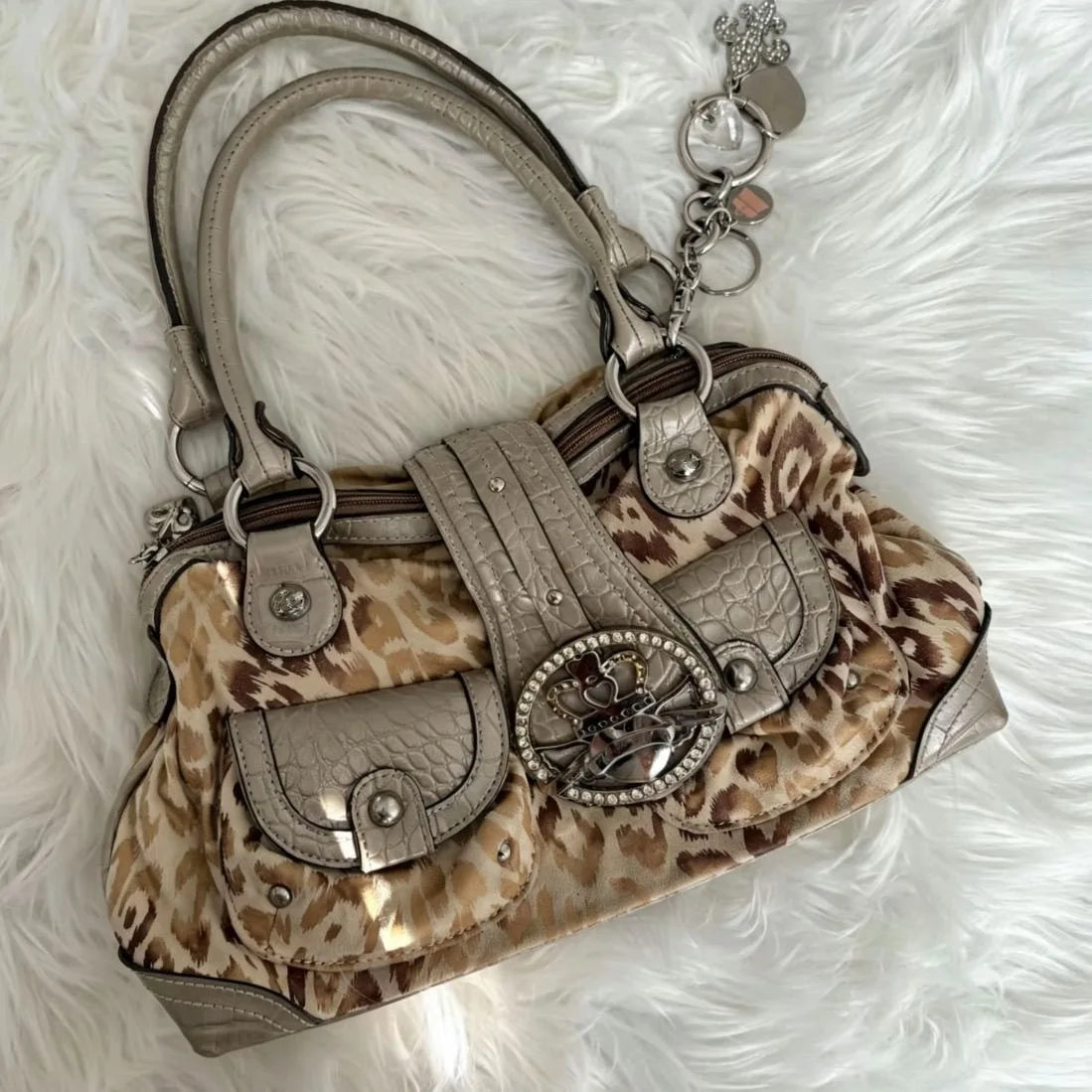 Retro Bag Leopard Print