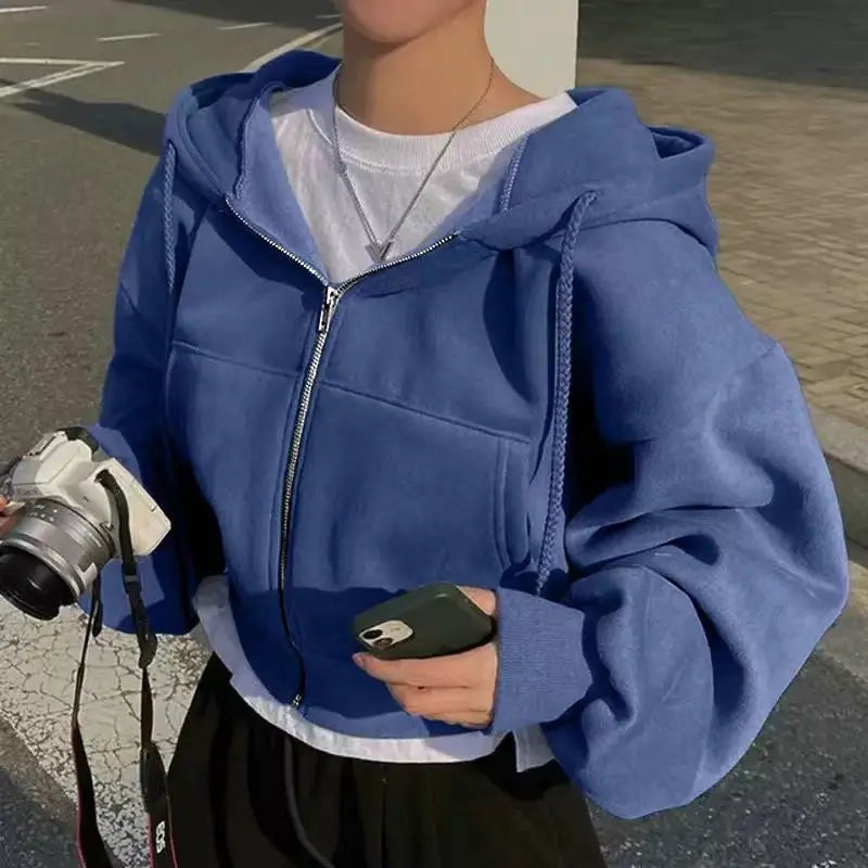 Zippered Long Sleeved