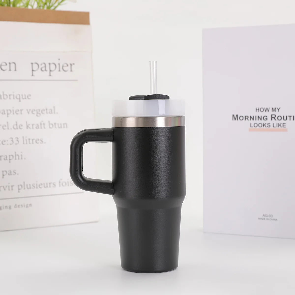 Tasse d'eau portable acier inoxydable