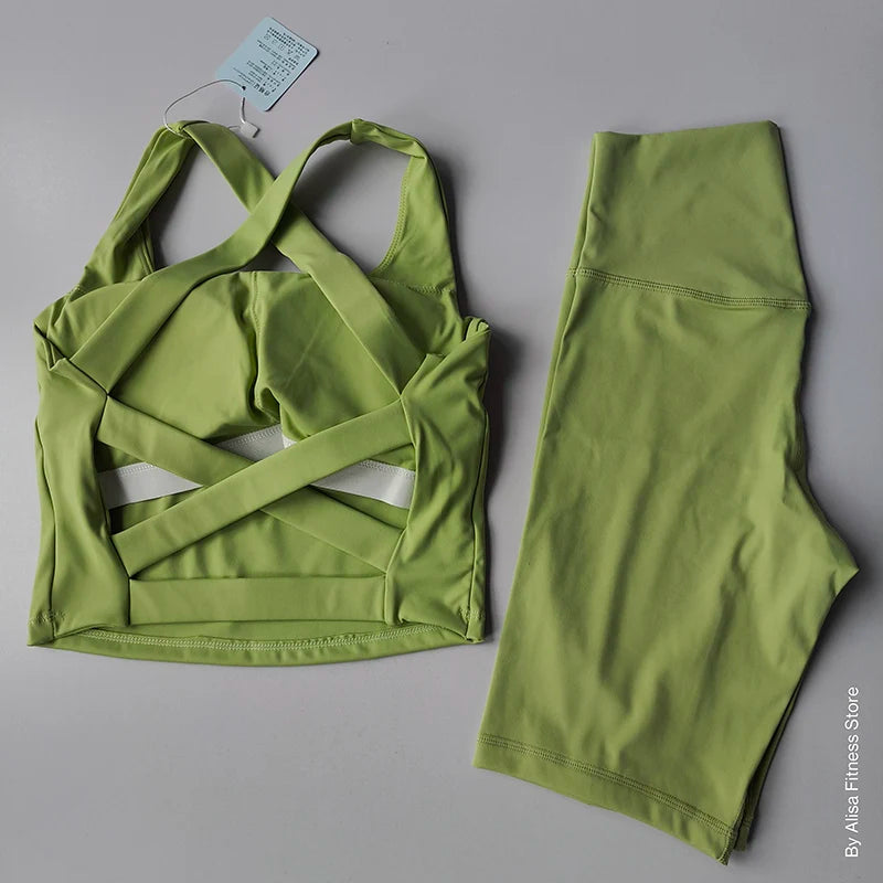 2PCS  Women Yoga Set