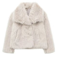 Veste avec fourrure