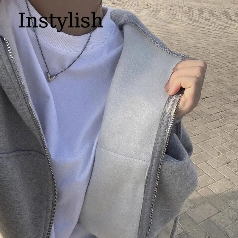 Zippered Long Sleeved
