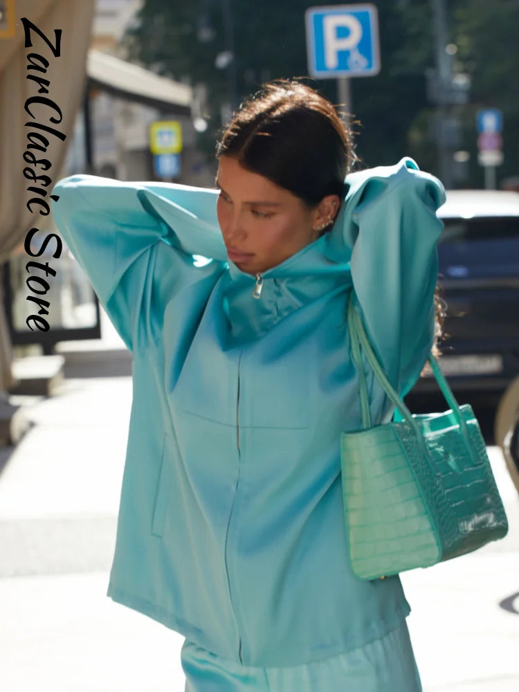 Y2k Glossy Jacket