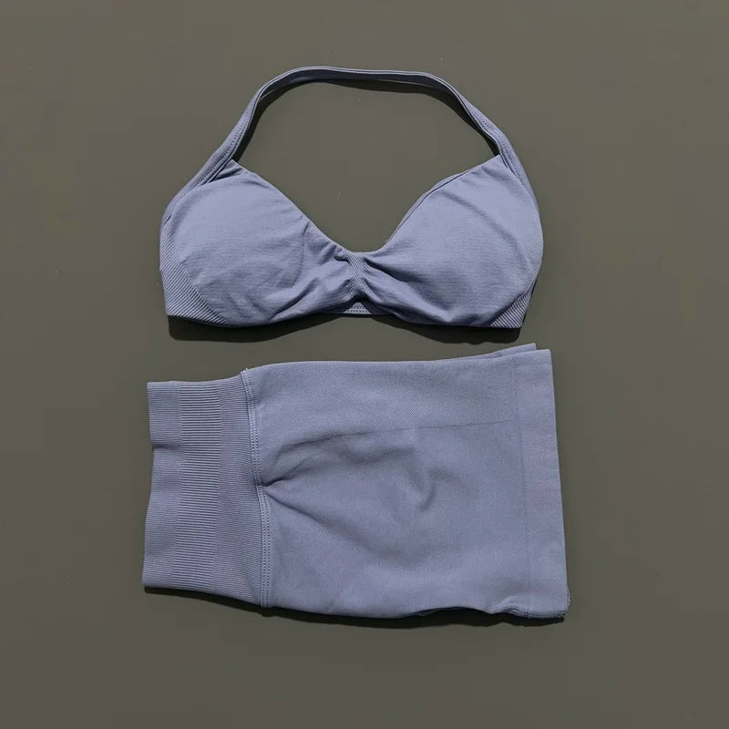 2 Pieces Sports Set Elastic Gym