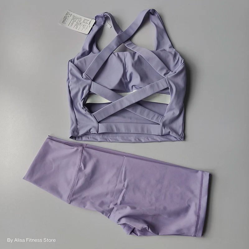 2PCS  Women Yoga Set