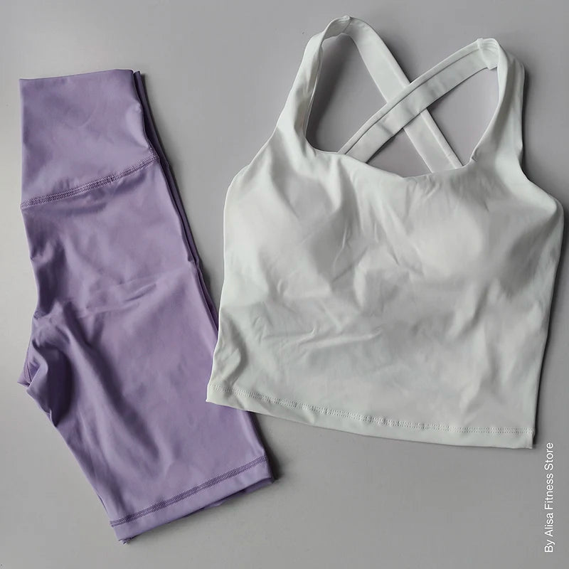 2PCS  Women Yoga Set