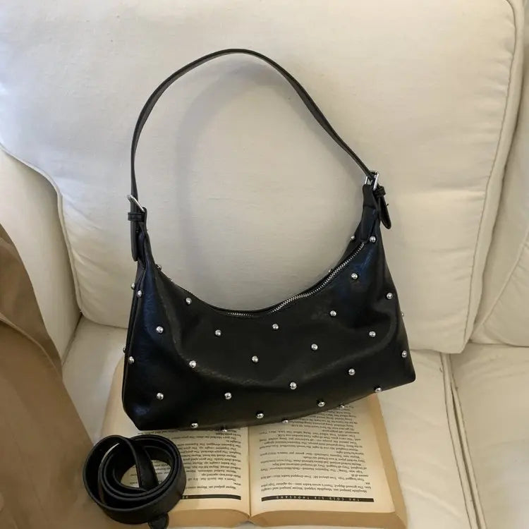 Bag Dark Brown Glossy PU