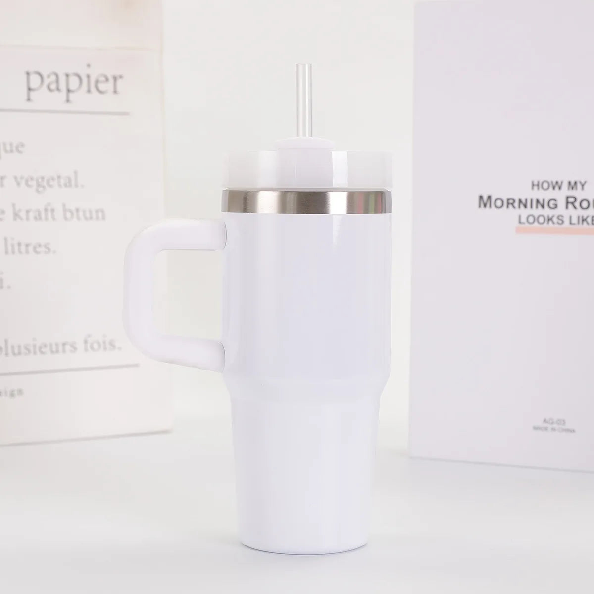 Tasse d'eau portable acier inoxydable