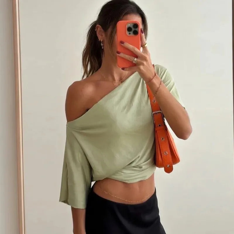 Talenza Summer One Shoulder Tops