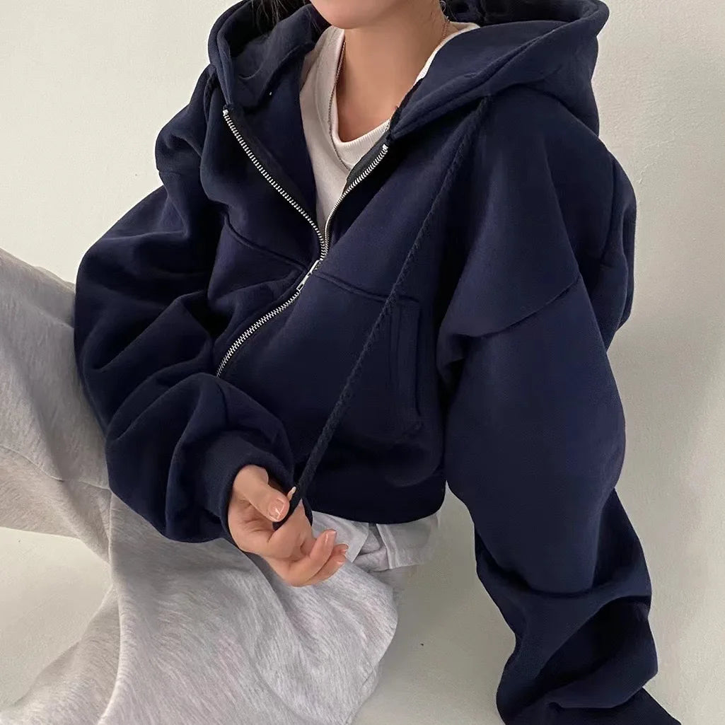 Zippered Long Sleeved