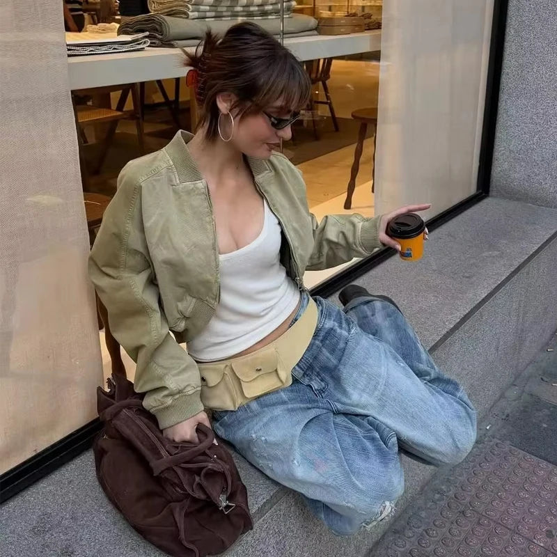 Bomber Jackets Cropped