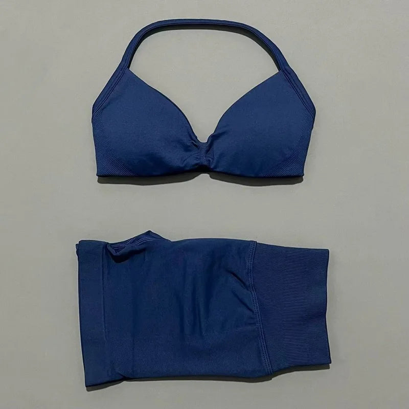 2 Pieces Sports Set Elastic Gym