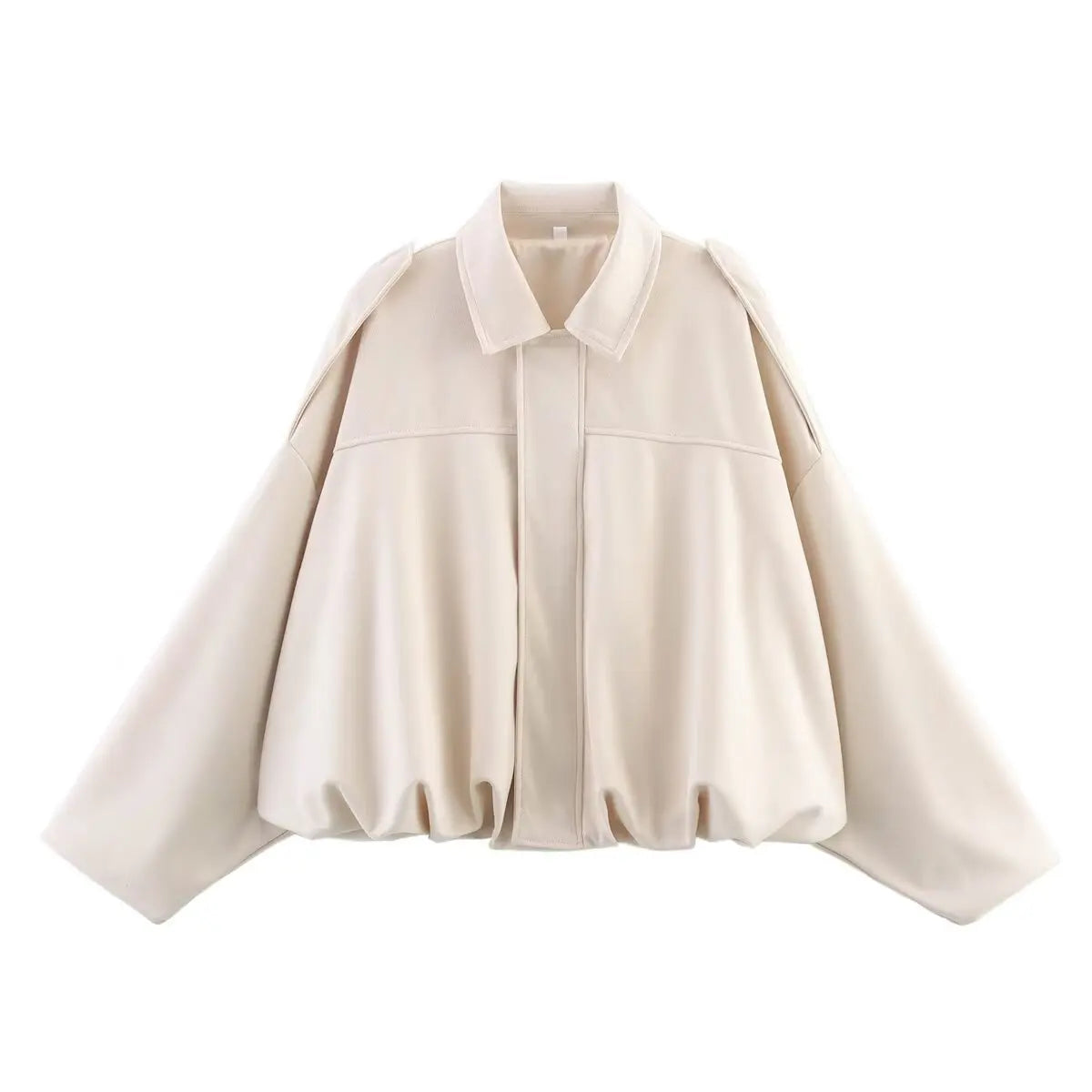 Bomber Jackets Suede Texture Coats