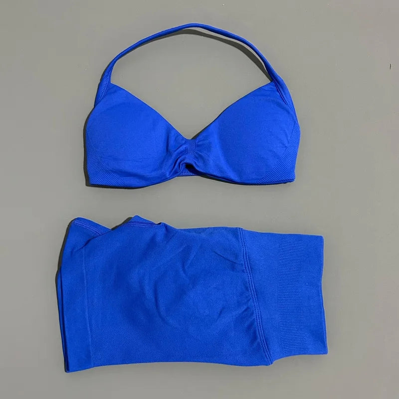 2 Pieces Sports Set Elastic Gym
