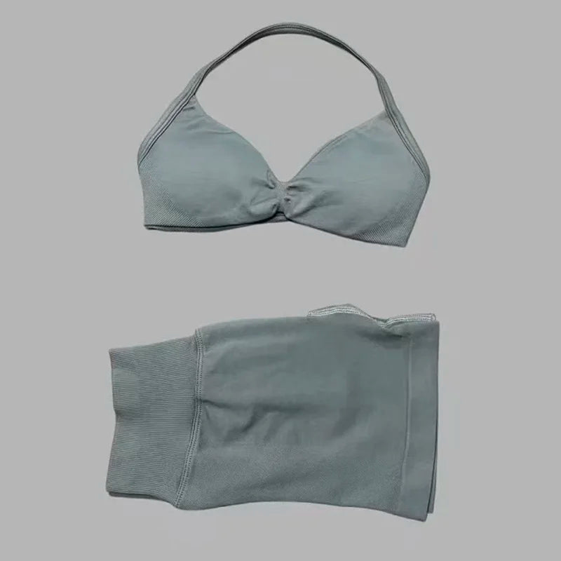2 Pieces Sports Set Elastic Gym