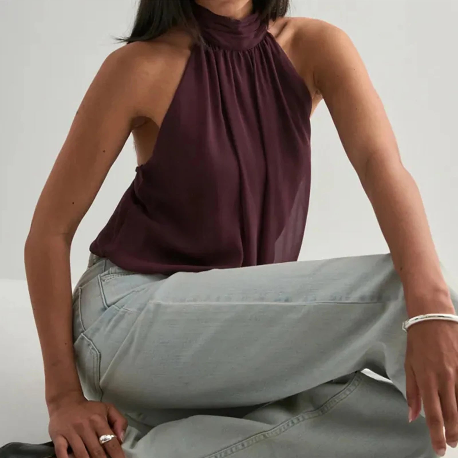Tops Elegant  Lady Casual