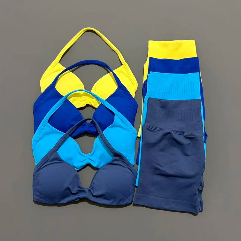 2 Pieces Sports Set Elastic Gym