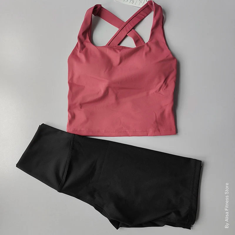 2PCS  Women Yoga Set