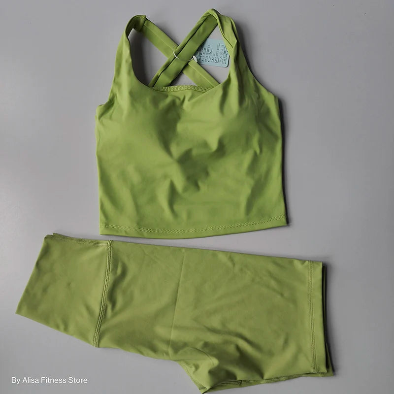 2PCS  Women Yoga Set